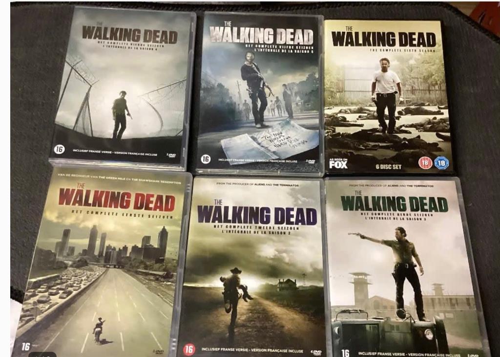 The walking dead van seizoen 1 tot en met seizoen 6, Cd's en Dvd's, Dvd's | Tv en Series, Vanaf 16 jaar, Ophalen of Verzenden
