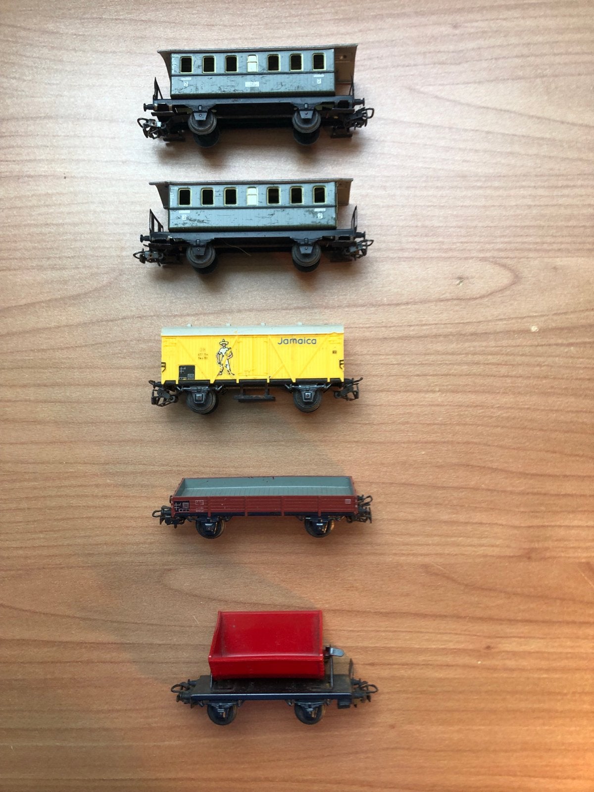 Märklin Treinset met Locomotief en Wagons, Wisselstroom, Gebruikt, Locomotief, Ophalen of Verzenden