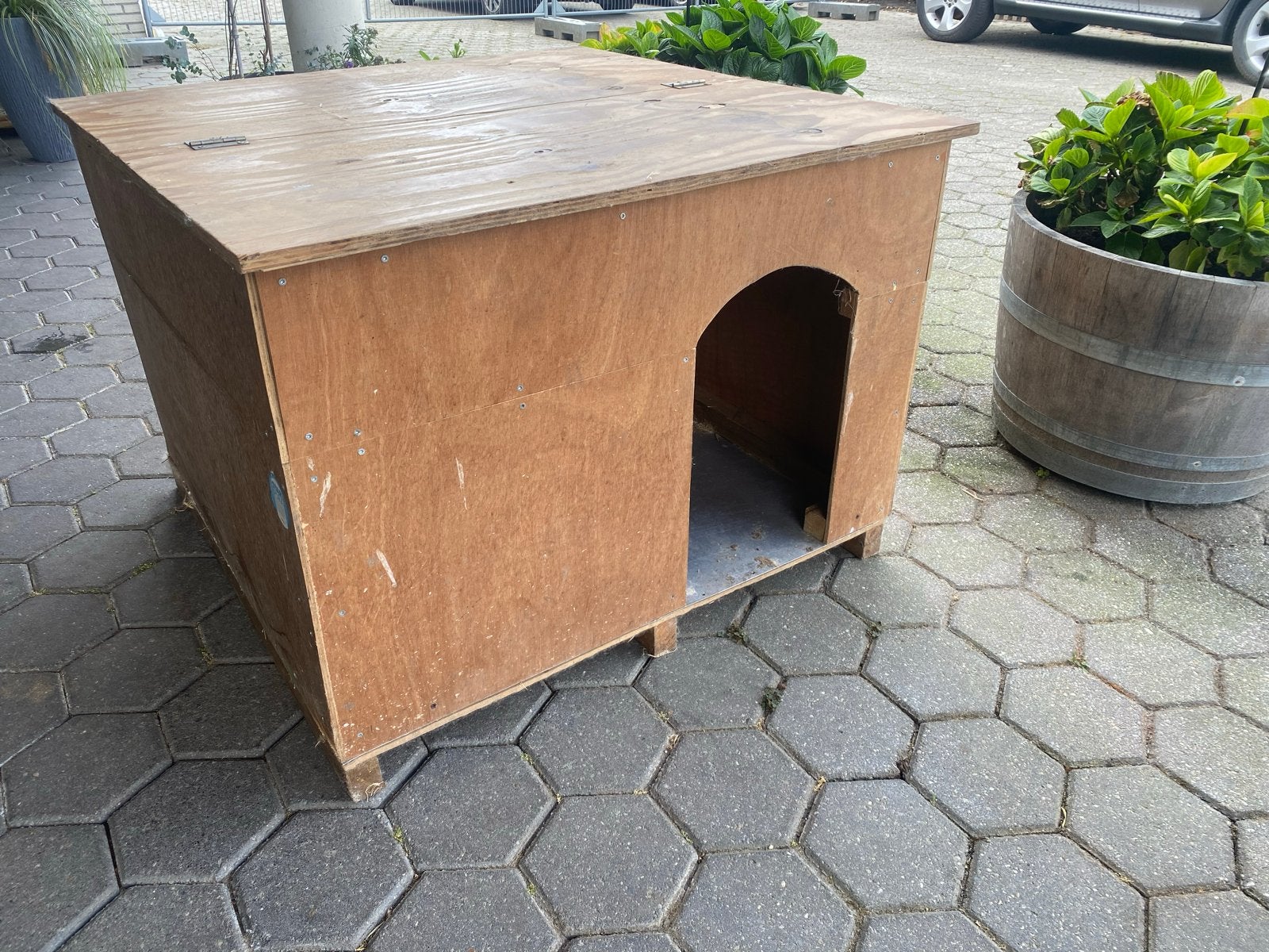 Groot hondenhok/kippenhok/konijnenhok, Ophalen, Gebruikt, 65 tot 100 cm, Hondenhok