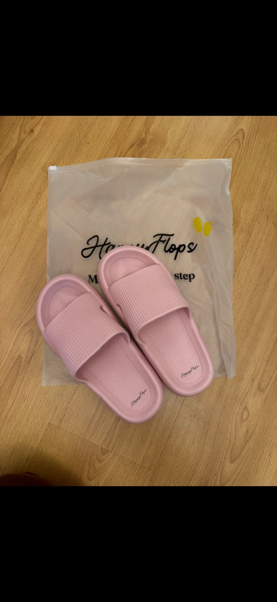 Happy Flops Roze Slippers Maat 38/39 Nieuw, Ophalen of Verzenden, Nieuw, Roze, Slippers