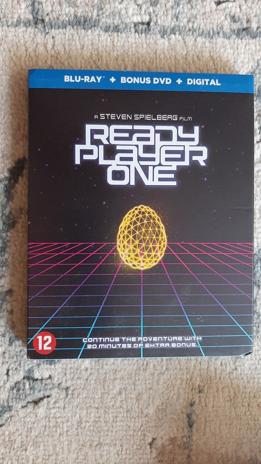 Ready Player One Blu-ray met slipcover., Cd's en Dvd's, Inclusief digitale kopie, Nederlands, Film, Science Fiction en Fantasy