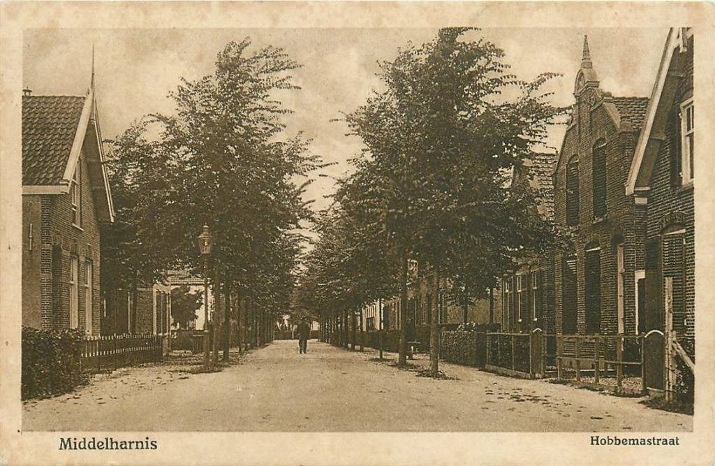 388-433-019 Middelharnis Hobbemastraat, Verzenden, Voor 1920, Zuid-Holland
