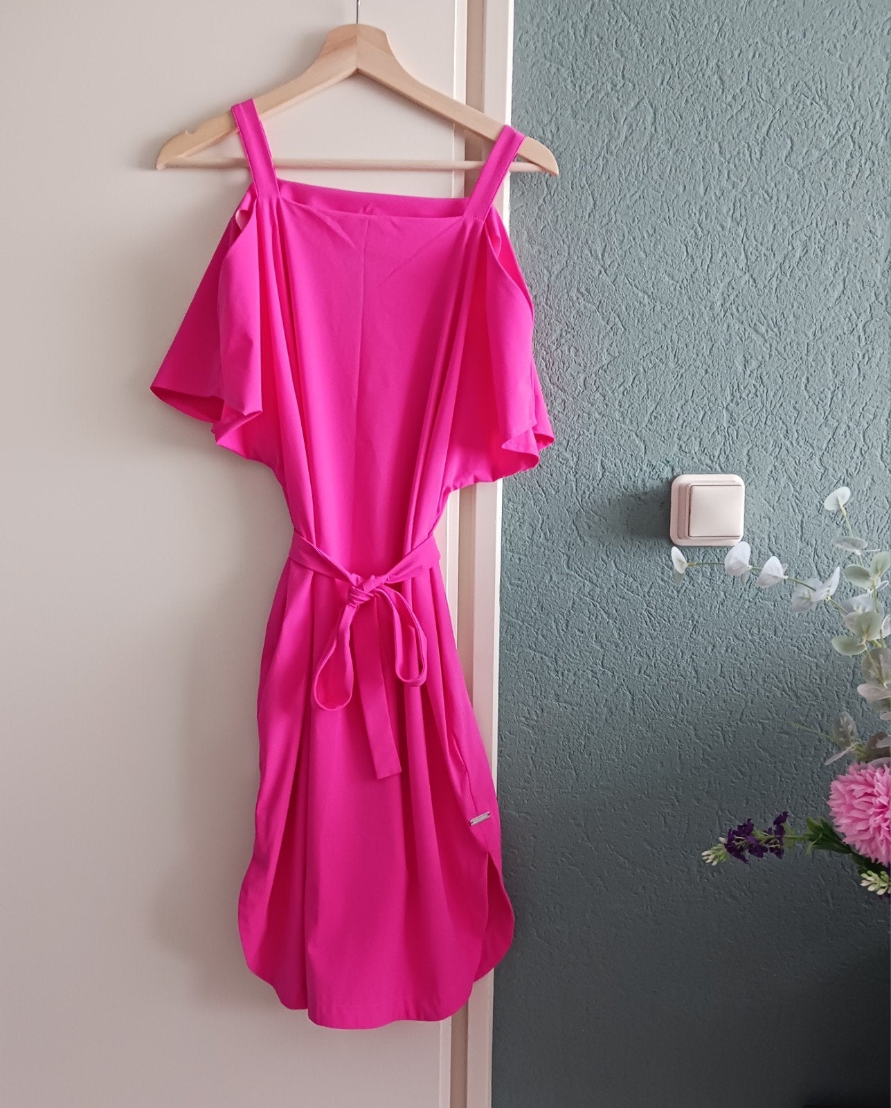 Roze Jane Lushka jurk, L, Kleding | Dames, Jumpsuits, Maat 42/44 (L), Ophalen of Verzenden, Zo goed als nieuw, Jane Lushka