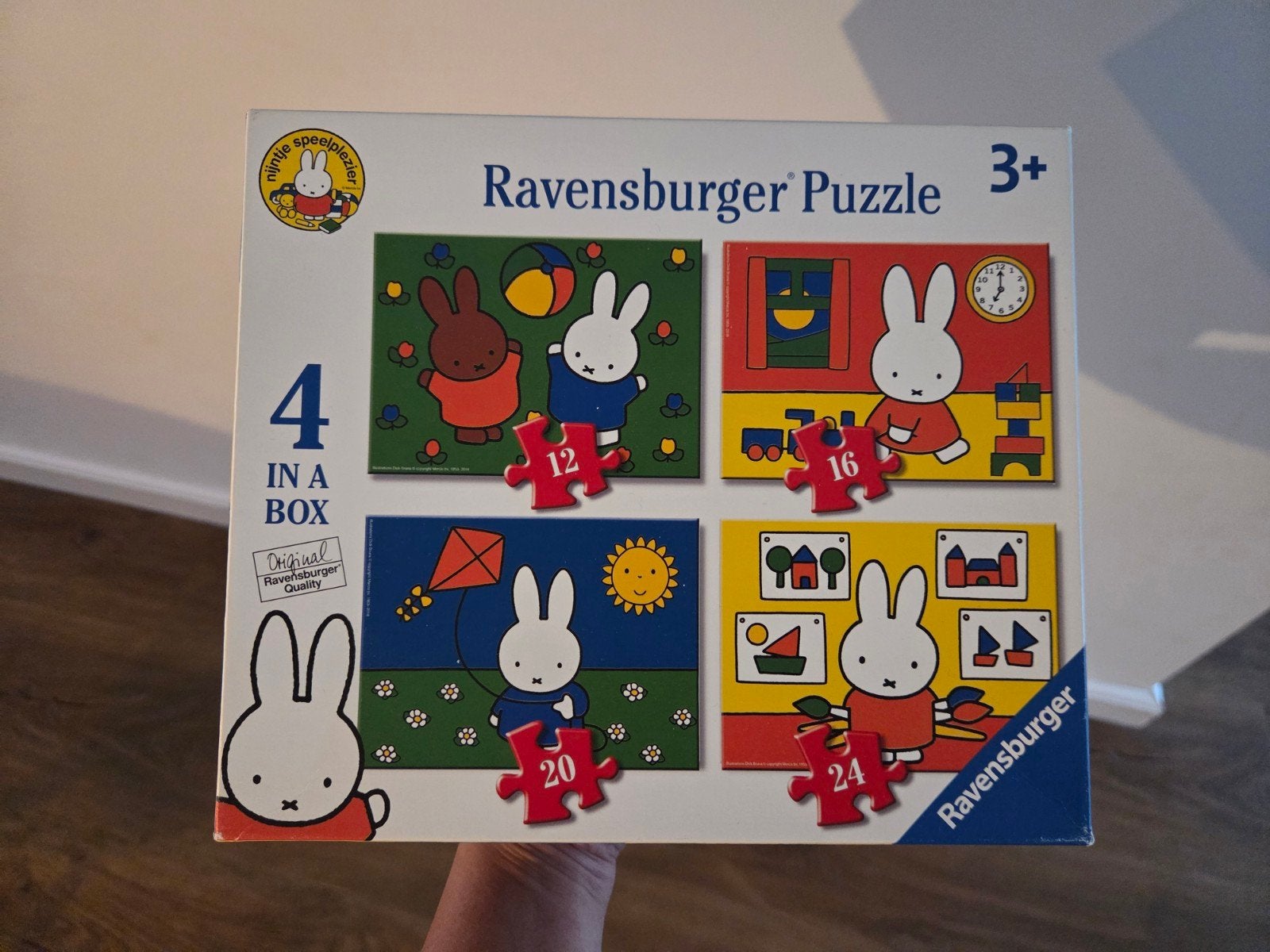 Nijntje Puzzel 16, 20 en 24 stukjes, Ophalen, 10 tot 50 stukjes, 2 tot 4 jaar