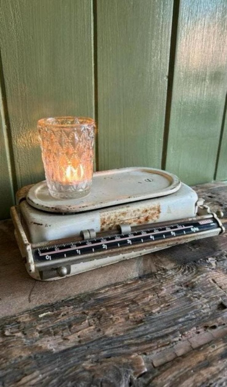 Brocante oude keukenweegschaal Cosack, Ophalen of Verzenden