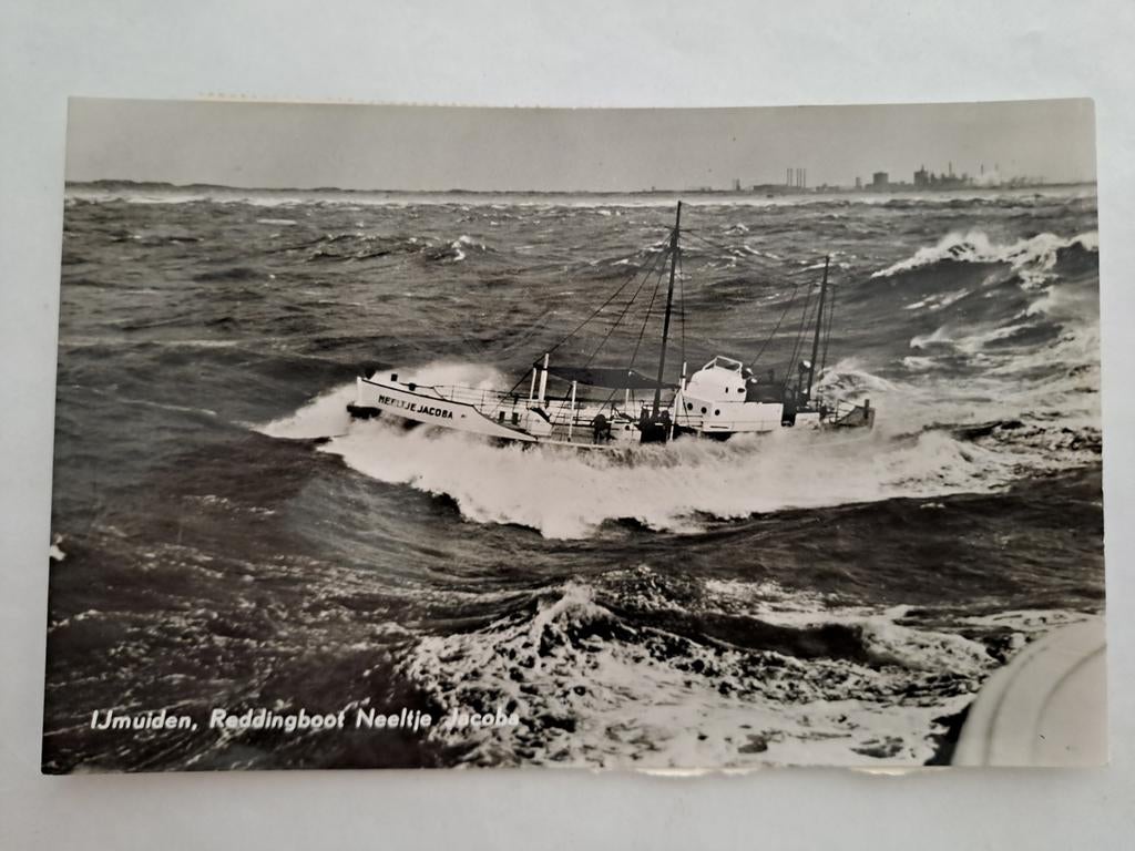 IJmuiden,  reddingsboot, Verzamelen, Ophalen of Verzenden, Noord-Holland