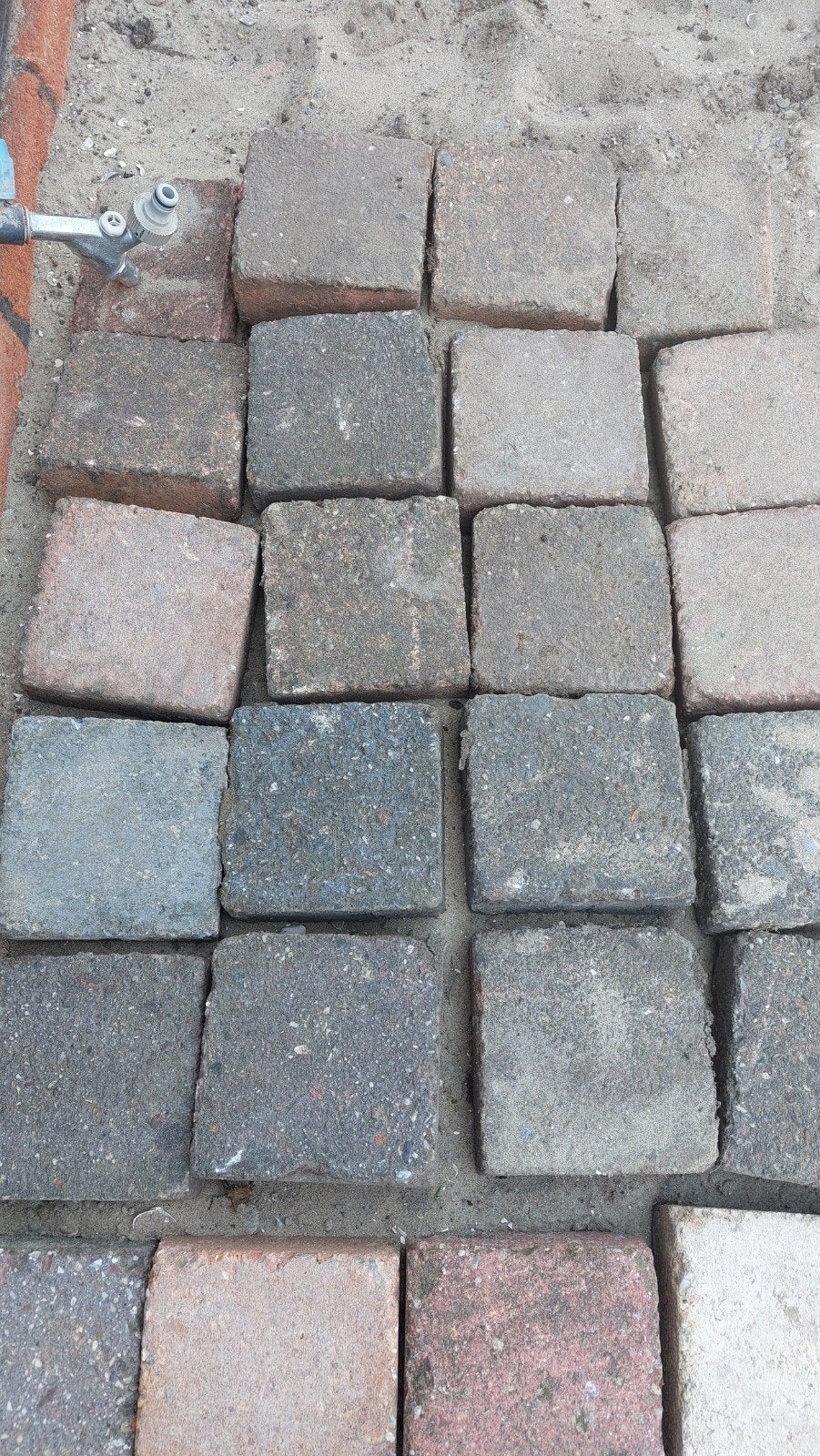koppelstones 1414 cm GRATIS, Tuin en Terras, Ophalen, Beton, Klinkers