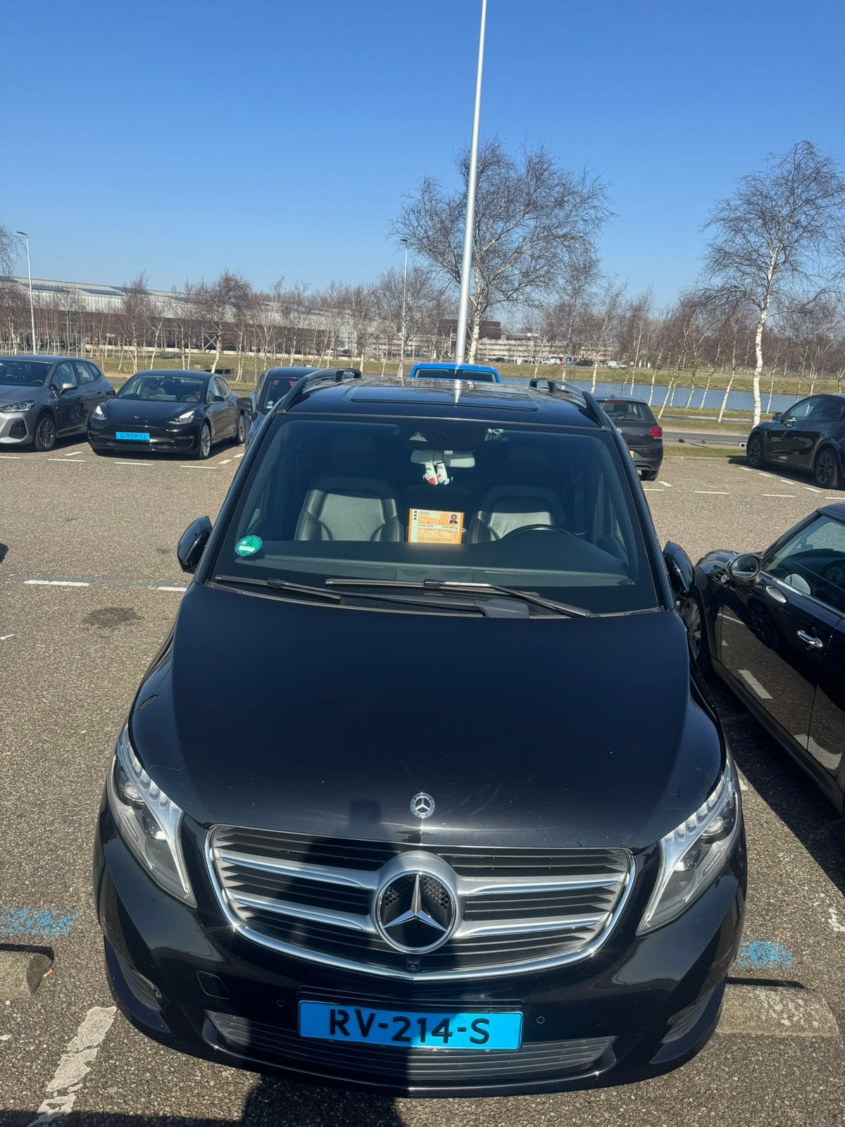 Mercedes-Benz V-Klasse 2.2 CDI V250 Extra Lang AUT 2018, Automaat, Achterwielaandrijving, 2000 kg, Zwart