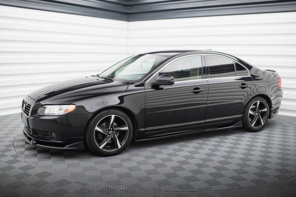 Voorlip sideskirt spoiler diffuser - Volvo S80 06-10, Ophalen of Verzenden