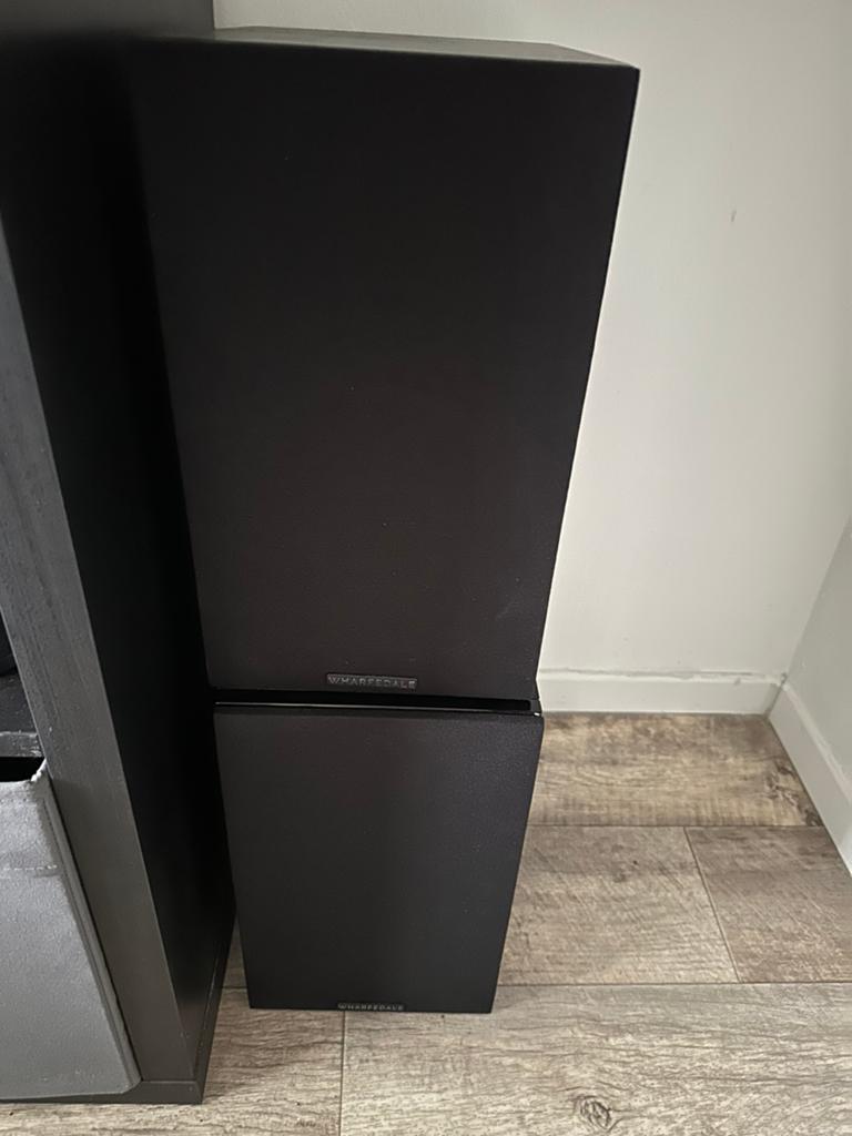 Wharfedale Diamond 12.2 speakers, Zo goed als nieuw, 60 tot 120 watt, Front, Rear of Stereo speakers, Ophalen