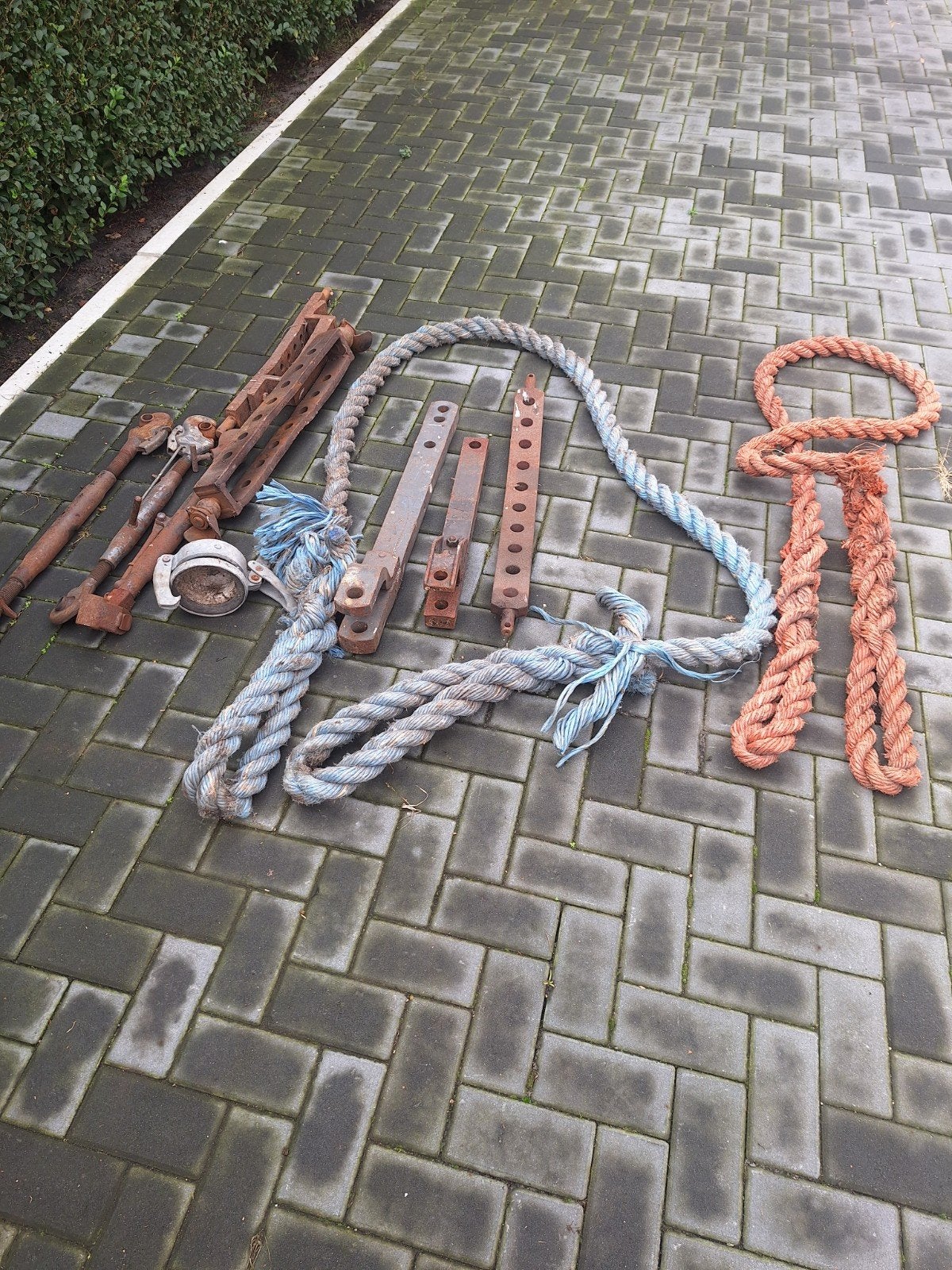 top stang gatenbalk sleep touw onder trekhaak, Ophalen, Akkerbouw, Overige typen