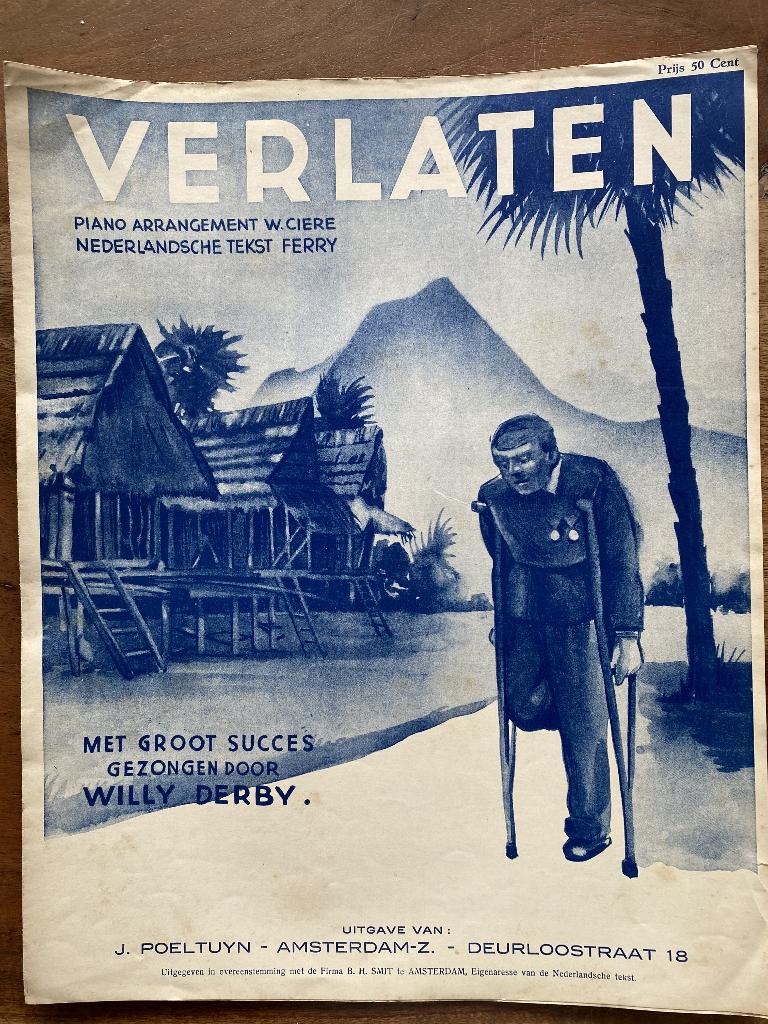 Uit 1935 Verlaten, Zang, Gebruikt, Ophalen of Verzenden, Artiest of Componist