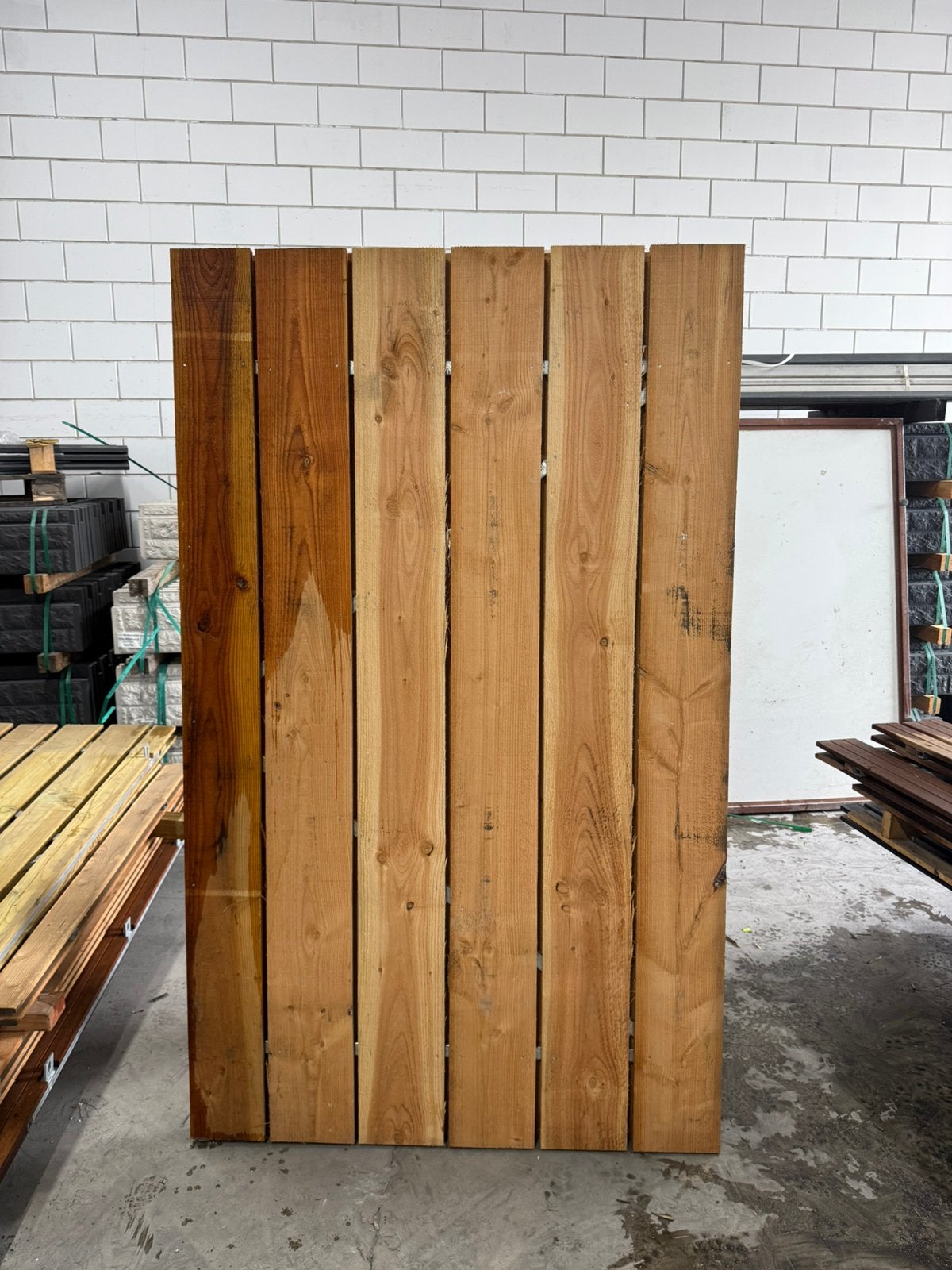 Schuttingdeur douglas | Restpartij, Ophalen, Nieuw, Hout
