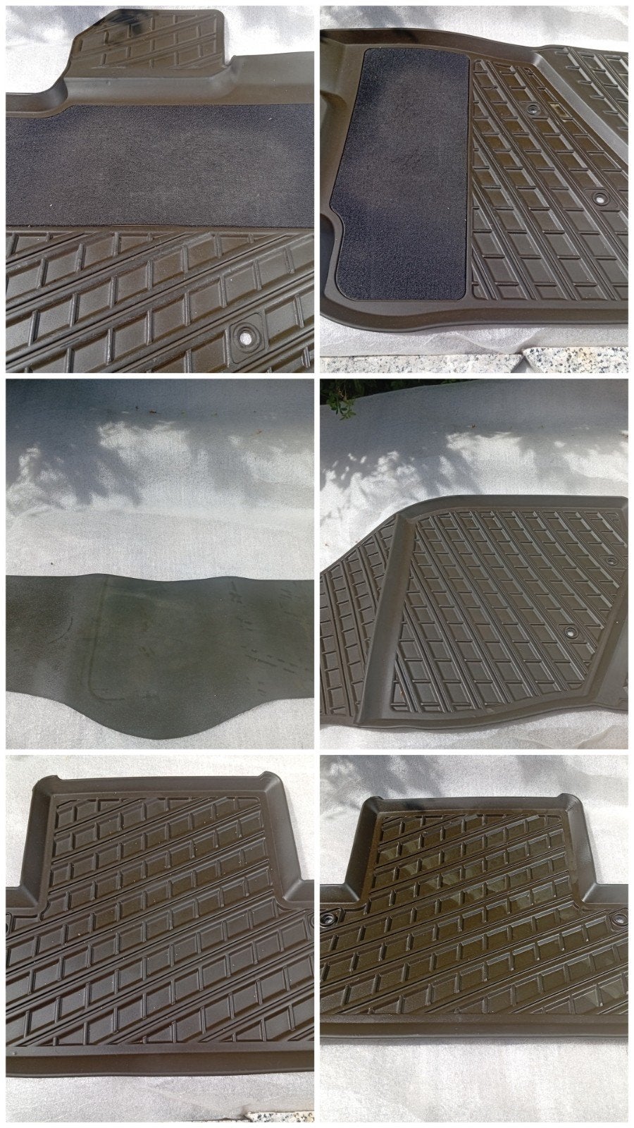 Matset rubber Volvo V70/S60 black 5 pieces, Ophalen of Verzenden