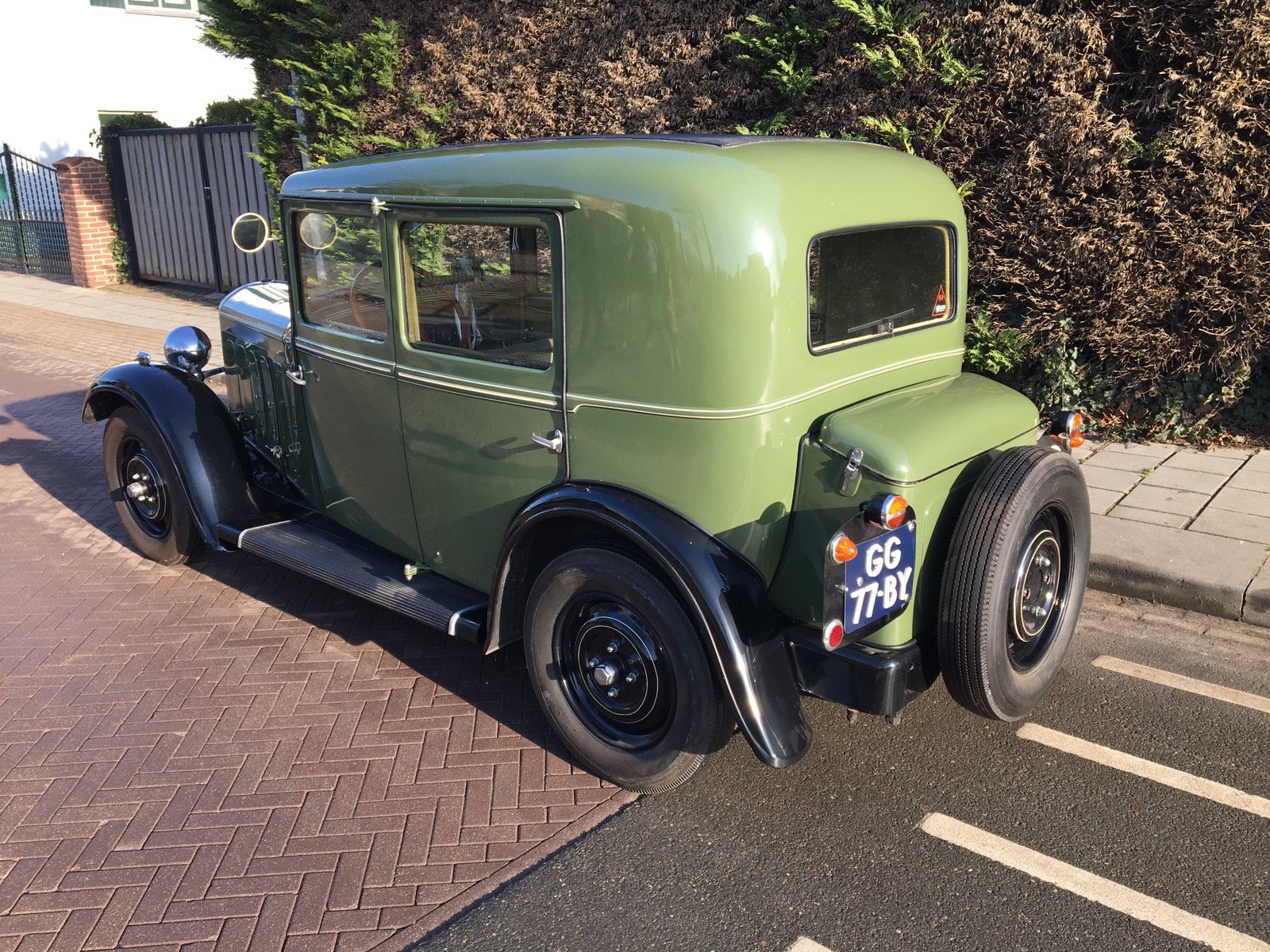 Oldtimer Peugeot 201 (1929), Ophalen