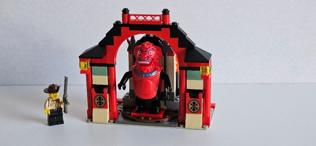 Lego 7413 - Adventurers / Passage of Jun-Chi, Kinderen en Baby's, Speelgoed | Duplo en Lego, Ophalen of Verzenden, Gebruikt, Lego