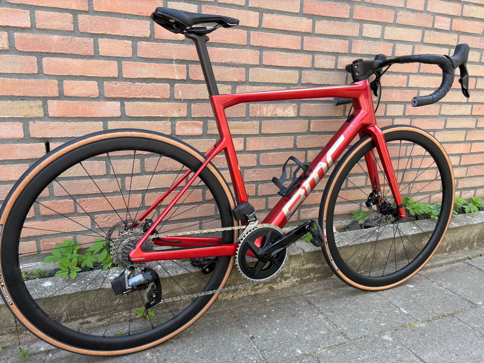 BMC SLR mt 56, Carbon, Zo goed als nieuw, Meer dan 20 versnellingen, 53 tot 57 cm