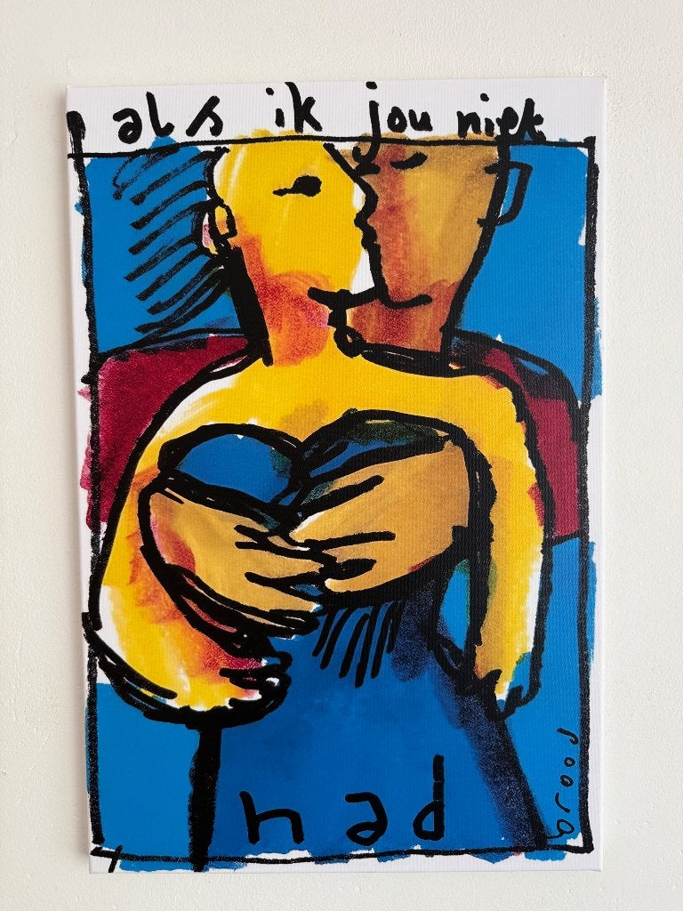 Herman brood canvas, Ophalen of Verzenden