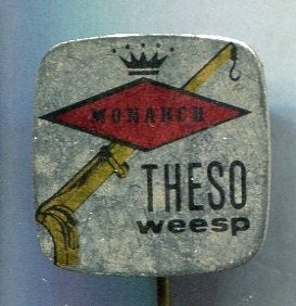 MONAKCH Theso Weesp blik mobile hijskranen speldje ( H_036), Verzenden, Zo goed als nieuw, Transport, Speldje of Pin