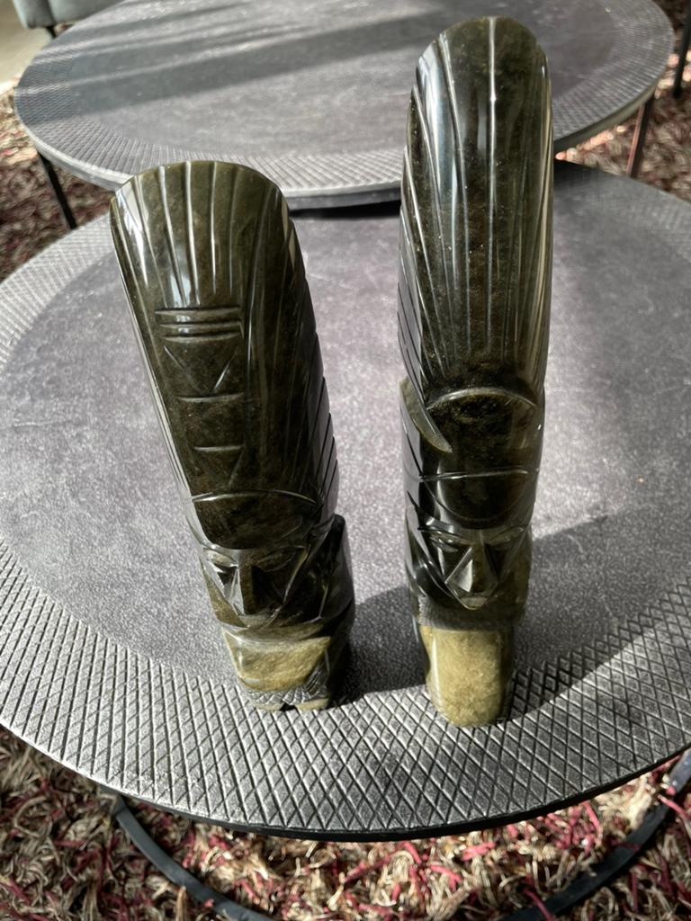Vitage Mexicaanse  Totembeelden, Ophalen of Verzenden