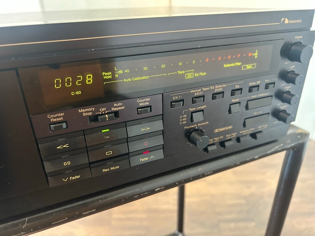Nakamichi CR-7E Discrete 3-Head Cassette Deck – High-End, Ophalen, Enkel, Overige merken, Tiptoetsen