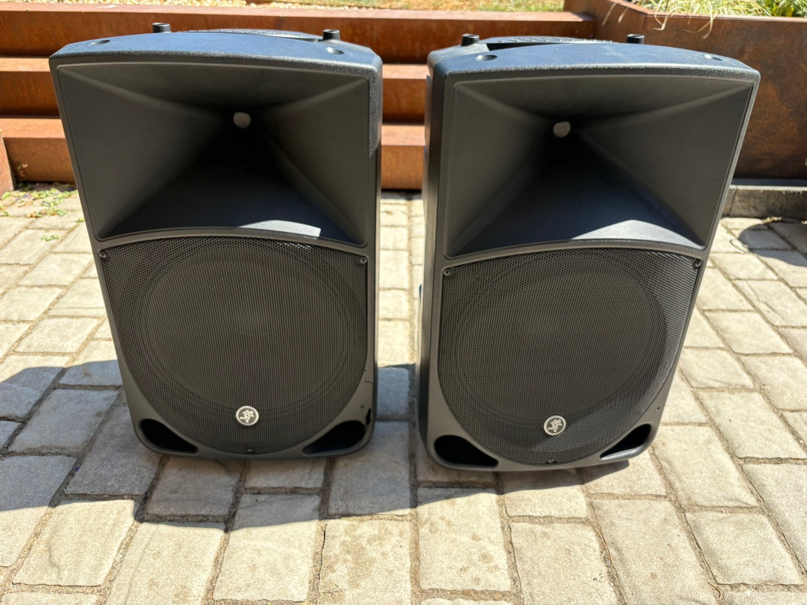 Mackie Thump 15 1000w speakers, Ophalen, Gebruikt, 1000 watt of meer, P.A.