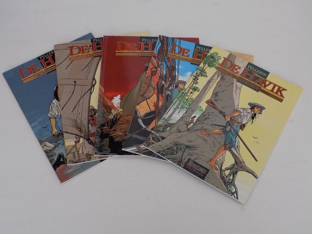 De Havik ~ Complete serie 1 t/m 5, Complete serie of reeks, Ophalen of Verzenden, Gelezen