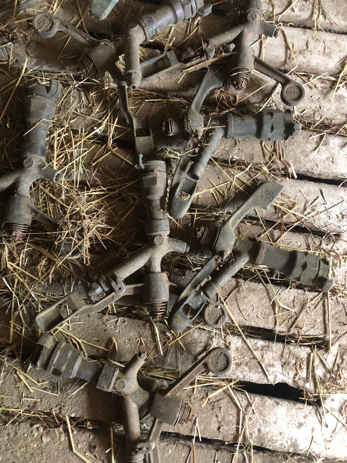 Tien sproeiers voor regeninstalatie, Tuin en Terras, Ophalen, Gebruikt, Overige typen