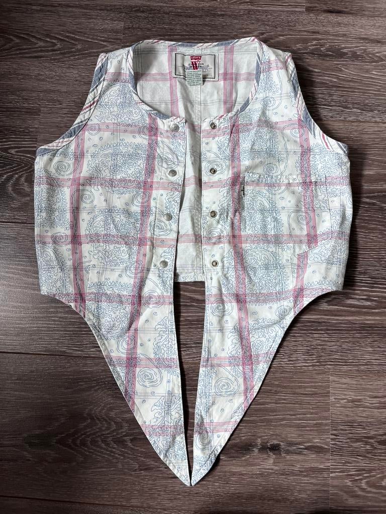 Levis top, Maat 38/40 (M), Blauw, Ophalen of Verzenden, Zo goed als nieuw