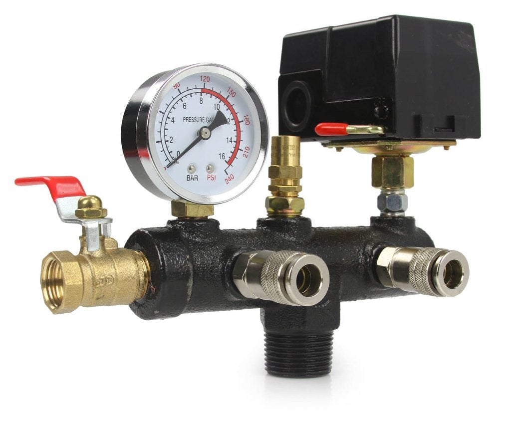 Compressor drukschakelaar / pressostaat 230V, Ophalen of Verzenden
