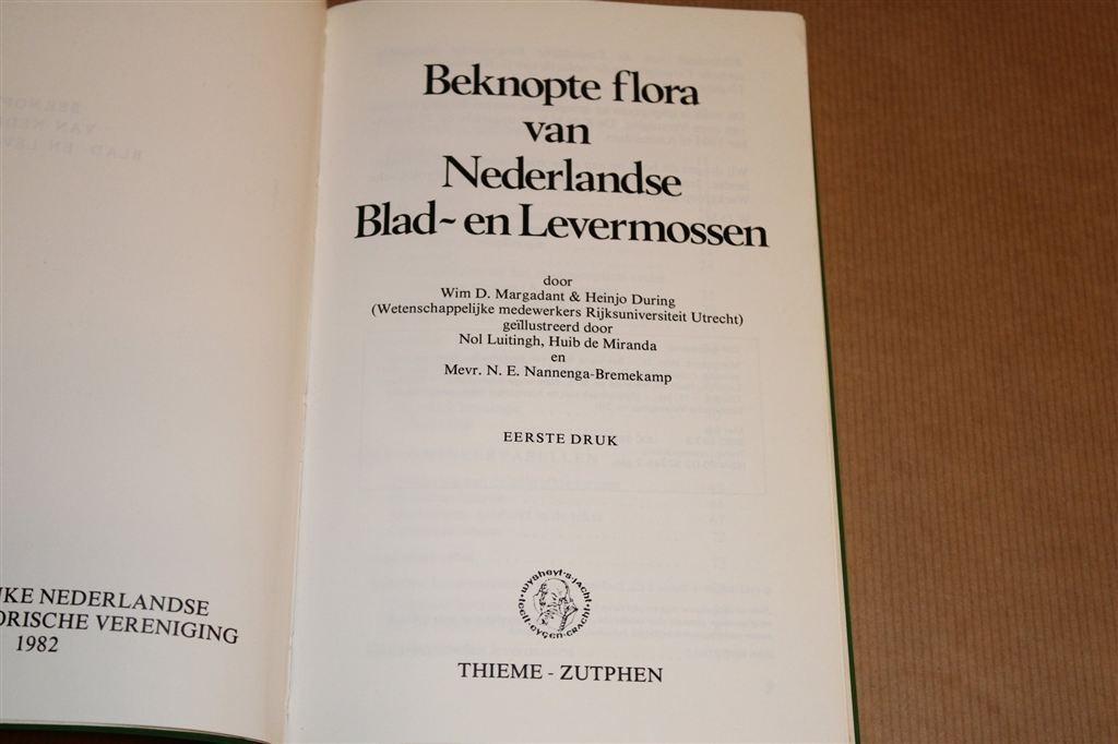 Flora Blad- & Levermossen [KNNV] — Standaardwerk Determinati, Ophalen of Verzenden, Gelezen, Bloemen, Planten en Bomen