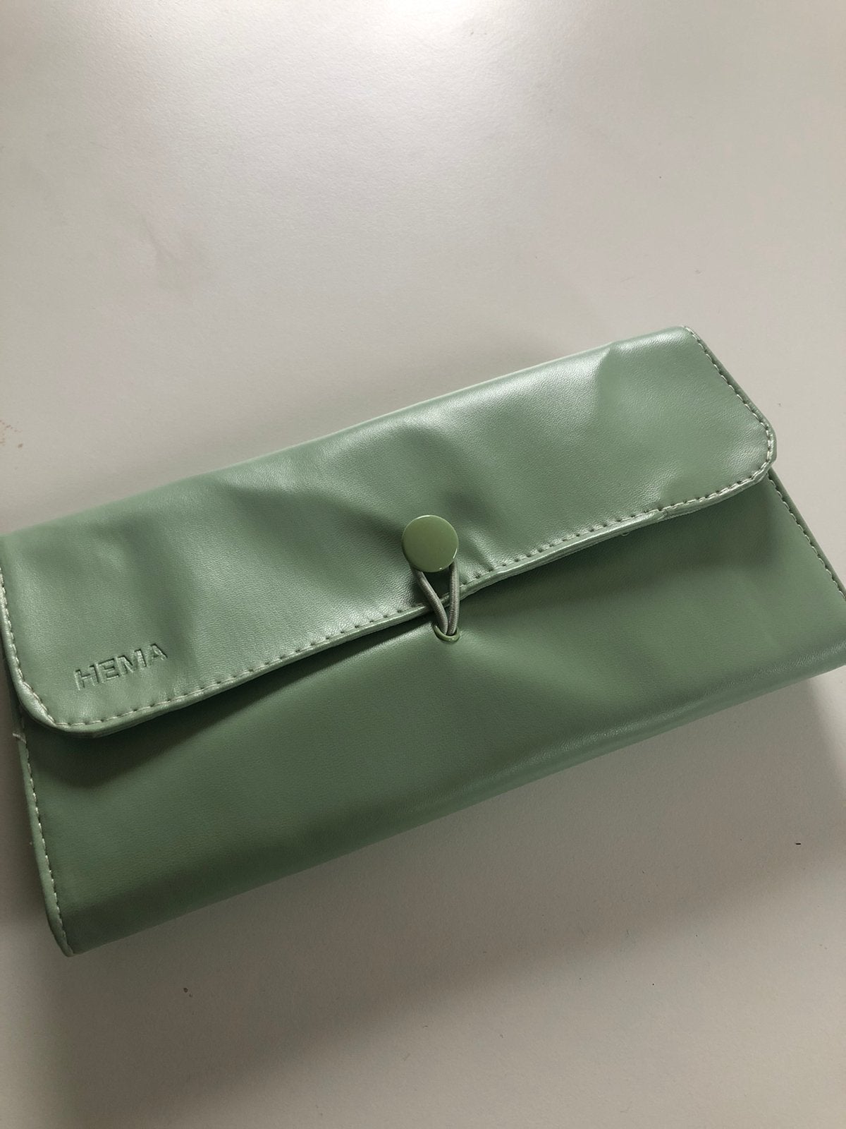 Make- up kwasten en tasje Hema, Ophalen of Verzenden, Nieuw, Groen, Dame