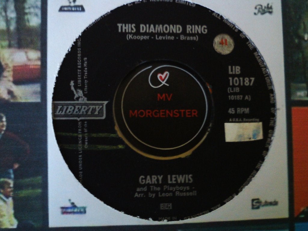 gary lewis -  this diamond ring 1jun, Originele persing, Ophalen of Verzenden, Zo goed als nieuw, Pop