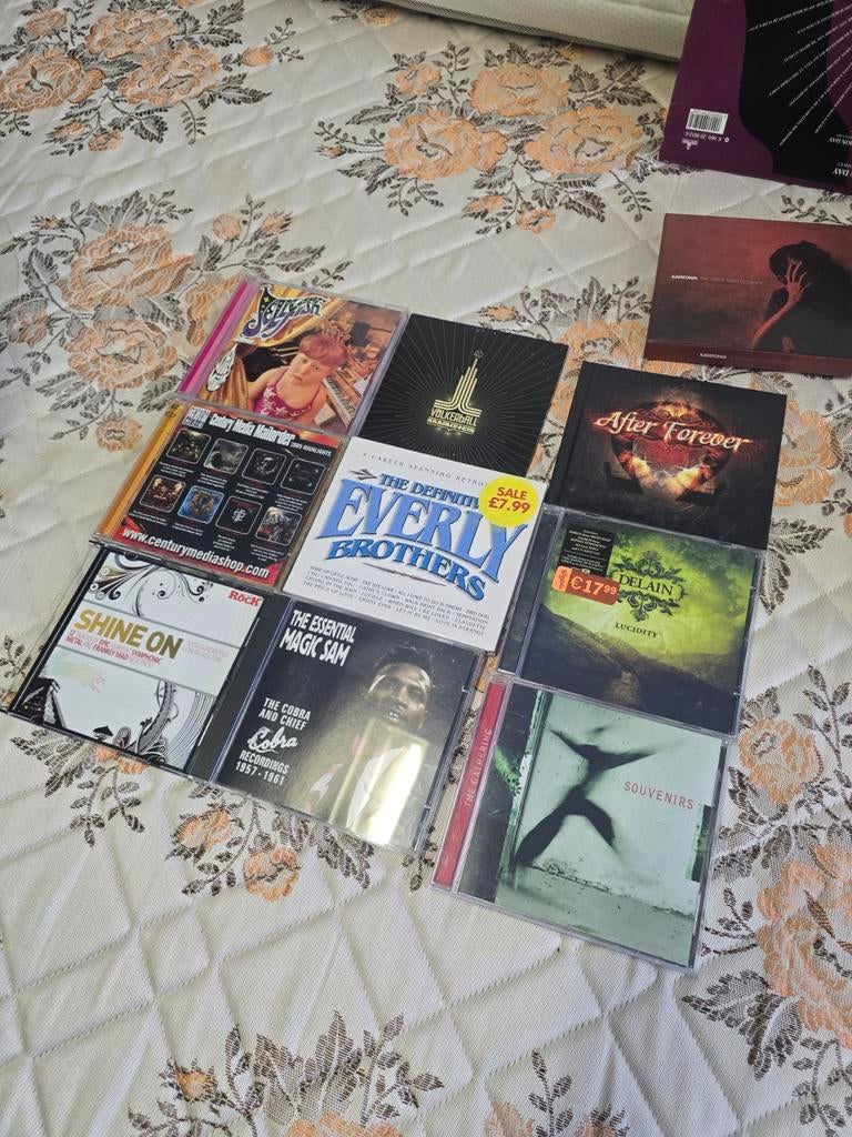 Diverse CD's: Rock, Blues, Pop & Metal, Ophalen of Verzenden, Gebruikt
