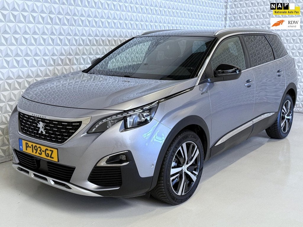 Peugeot 5008 1.6 BlueHDI Blue Lease GT-Line AUTOMAAT (2018), Auto's, Peugeot, Gebruikt, Euro 6, 4 cilinders, Parkeersensor