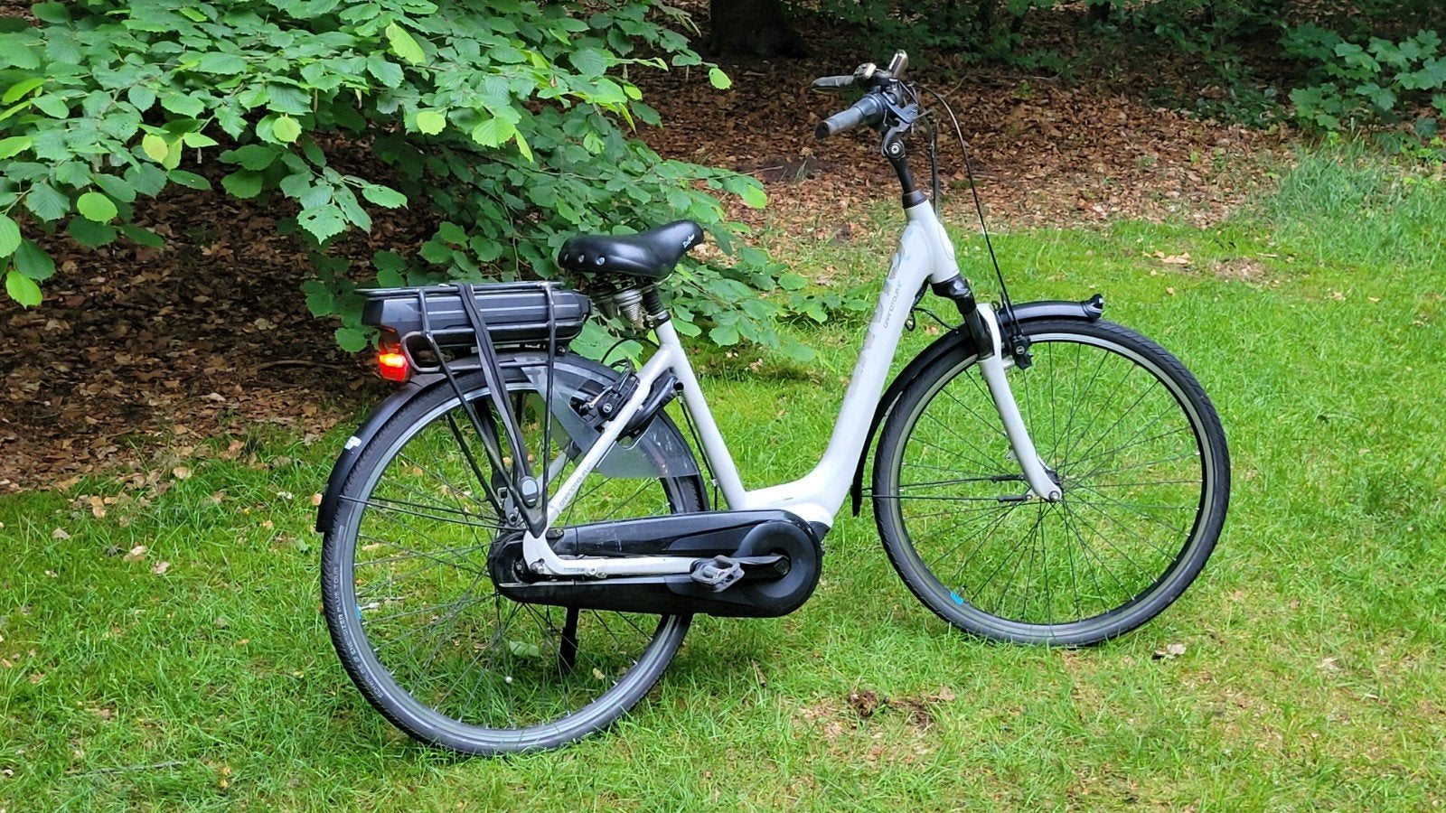 Elektrische Fiets Giant Grandtour E +met lage kmstand, Ophalen, Giant, Zo goed als nieuw, 51 tot 55 cm