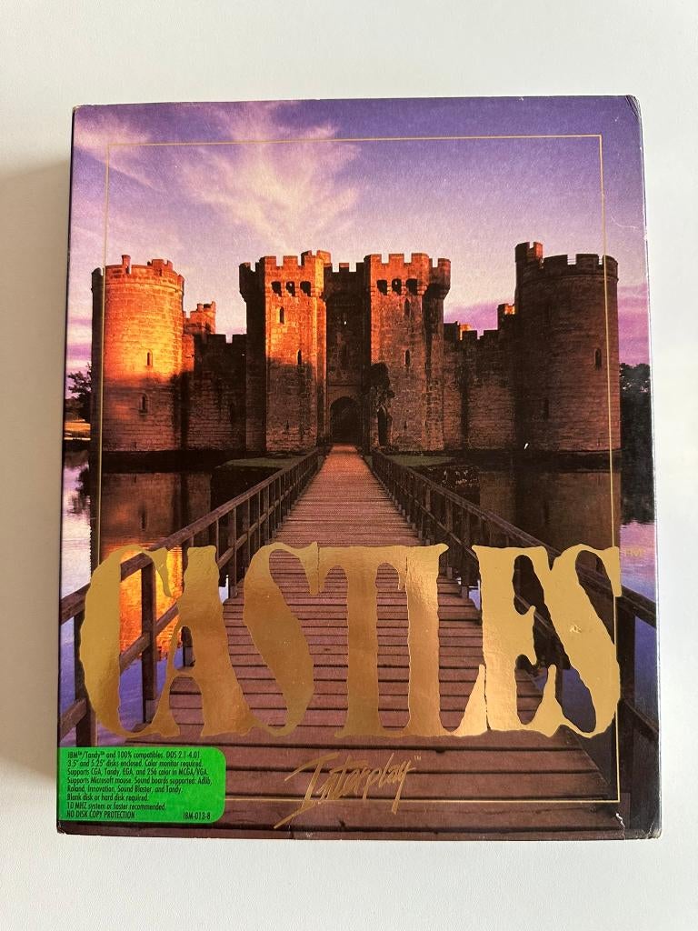 Castles - By Interplay - PC Big Box, 1 speler, Ophalen of Verzenden, Vanaf 3 jaar