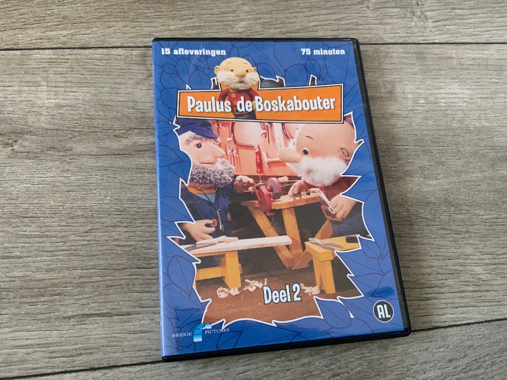Nostalgie DVD - Paulus de Boskabouter, Alle leeftijden, Ophalen of Verzenden, Zo goed als nieuw