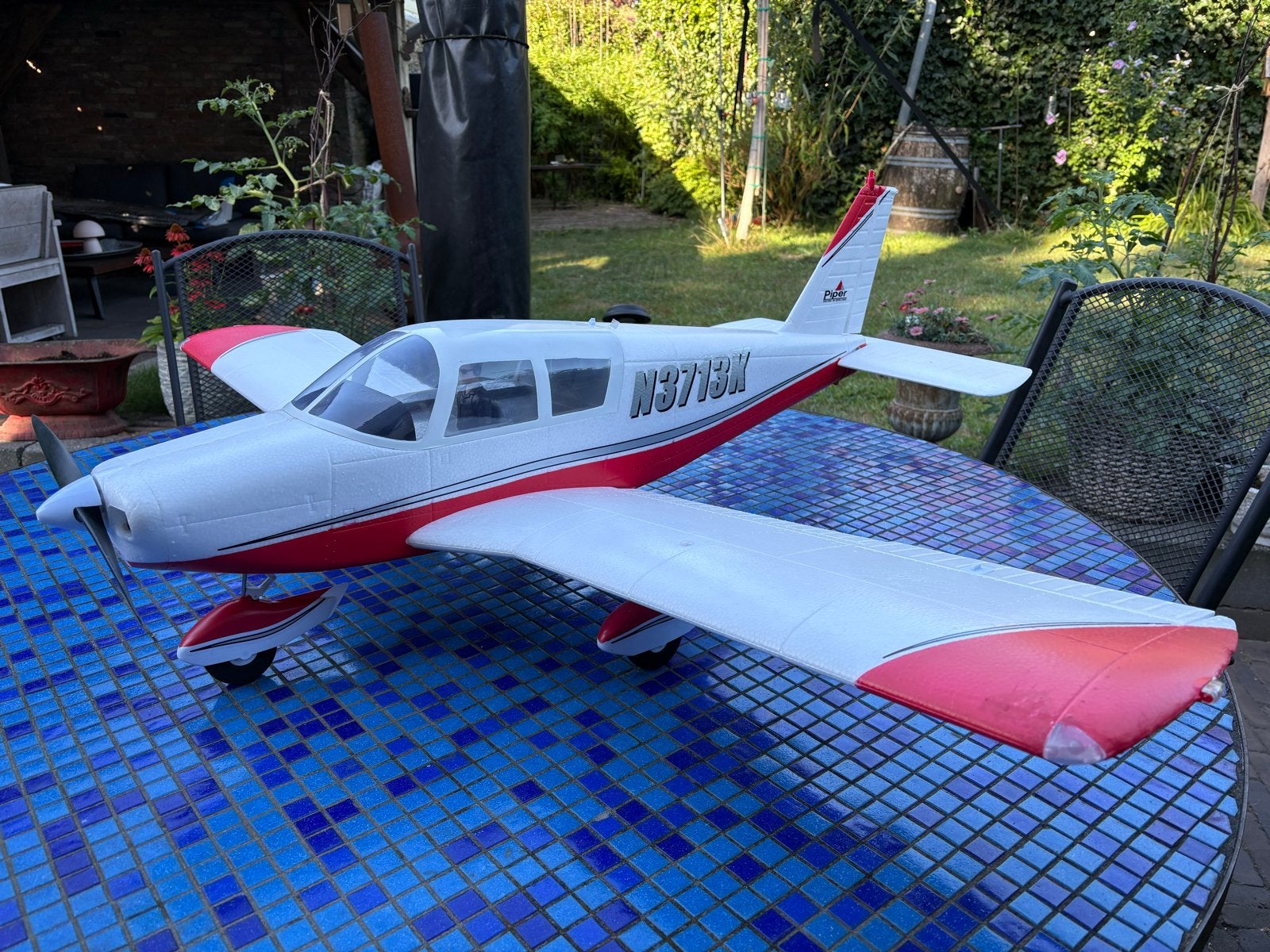 Eflite Piper Cherokee 1300mm RC Vliegtuig - Zo goed als nieu, Ophalen, Zo goed als nieuw, Elektro, RTF (Ready to Fly)