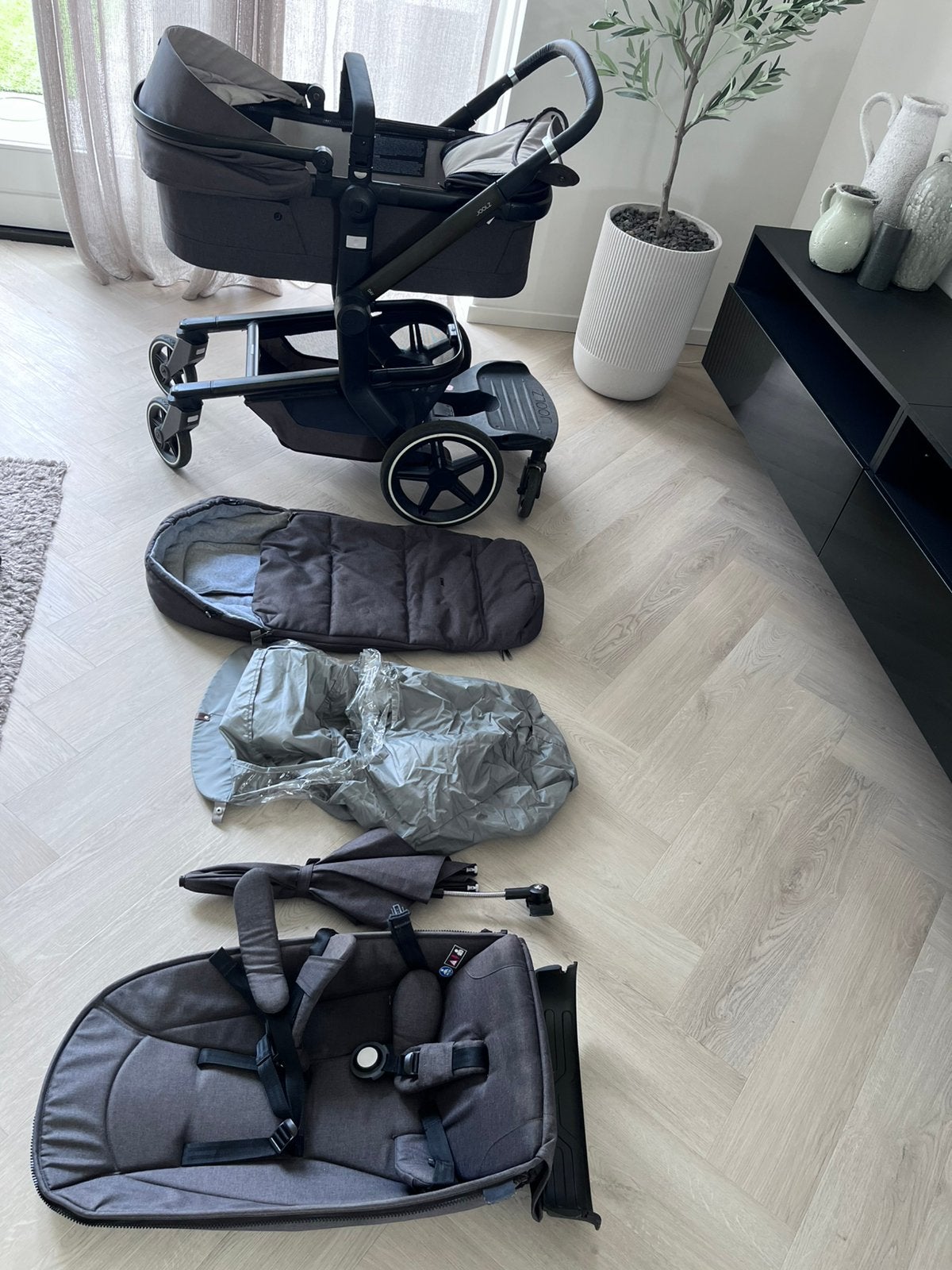 Joolz Day+ Kinderwagen - compleet + extra’s, Overige merken, Gebruikt, Ophalen of Verzenden, Combiwagen