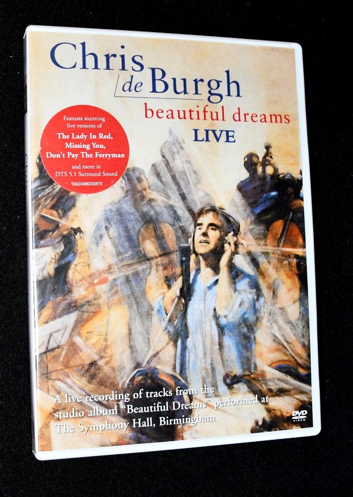 Chris De Burgh - Beautiful Dreams - Live - Some Of His Songs, Cd's en Dvd's, Alle leeftijden, Ophalen of Verzenden, Zo goed als nieuw