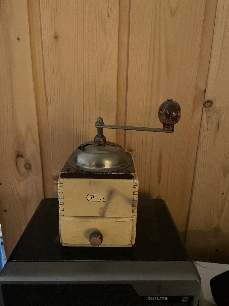 Originele PeDe Peter Dienes koffiemolen, Antiek en Kunst, Ophalen of Verzenden