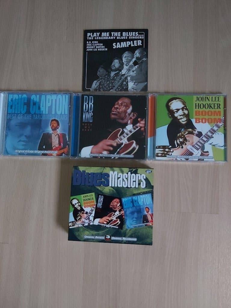 Blues Masters 3cd box Clapton, BB King, Hooker +Sampler, Boxset, Pop, Ophalen of Verzenden, Zo goed als nieuw