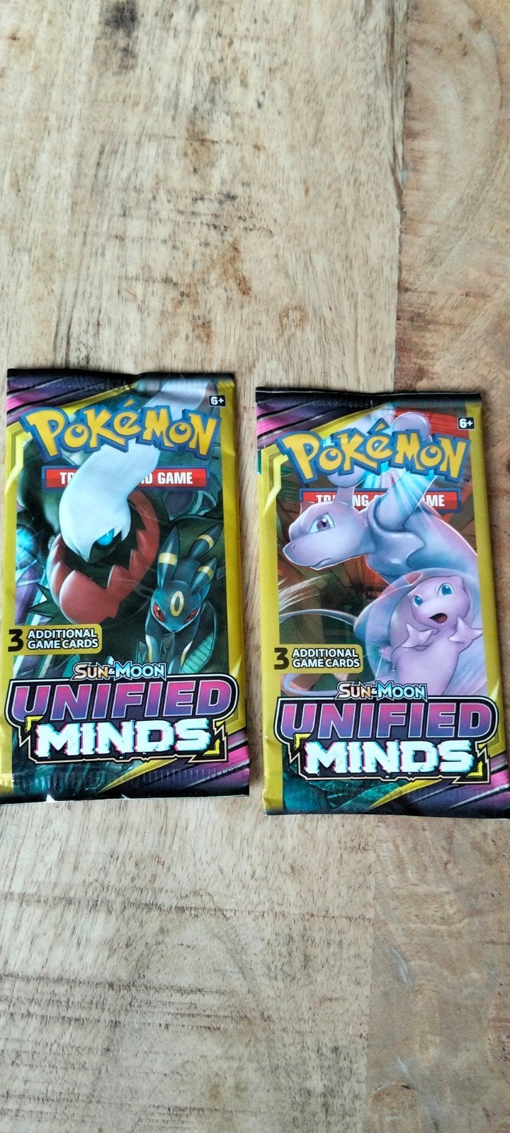 Pokemon TCG Sun & Moon Unified Minds Booster Packs, Ophalen of Verzenden, Nieuw, Booster