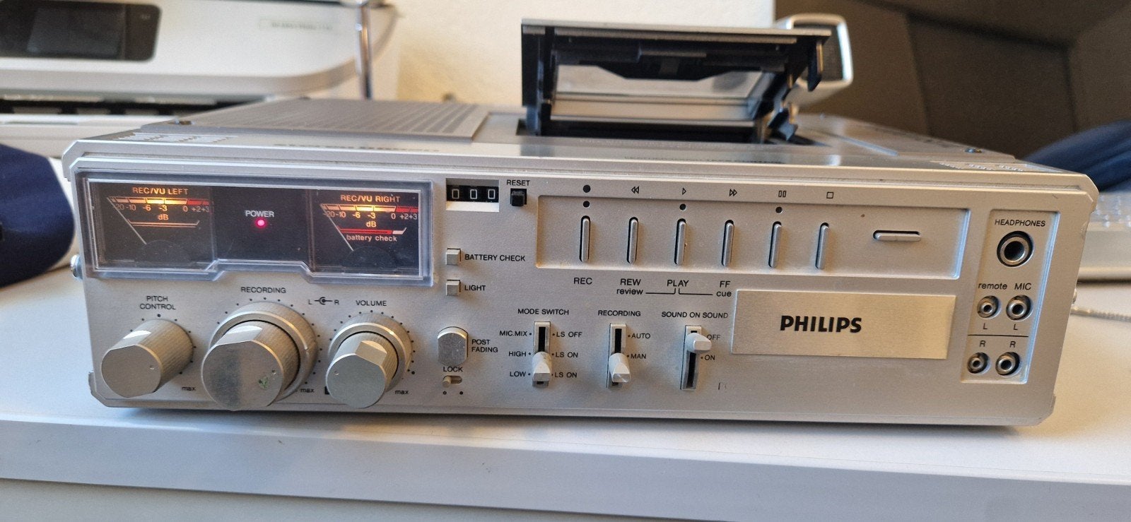 philips cassettedeck stereo D 6920, Ophalen of Verzenden, Philips