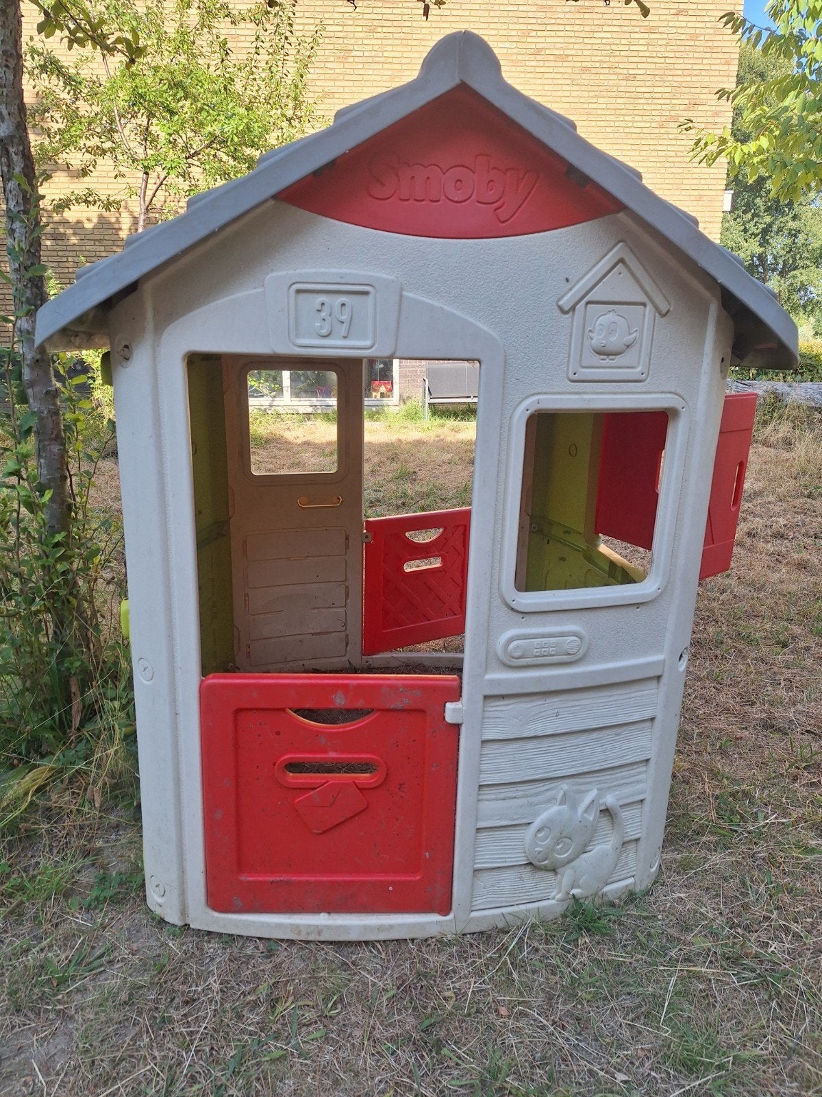 Smoby Speelhuisje - Ideaal voor urenlang speelplezier!, Ophalen of Verzenden, Gebruikt, Kunststof
