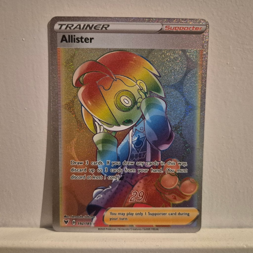 Allister VIV 192/185 - Pokémon, Ophalen of Verzenden, Zo goed als nieuw, Losse kaart