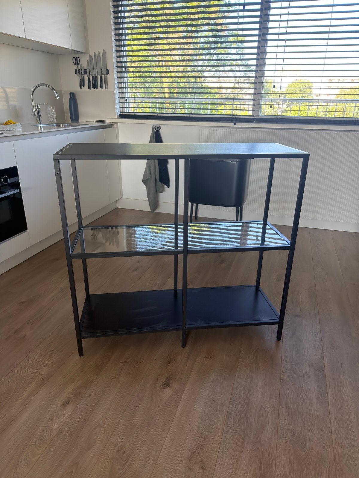2x open kast IKEA, Ophalen, 50 tot 100 cm, Glas, Zo goed als nieuw