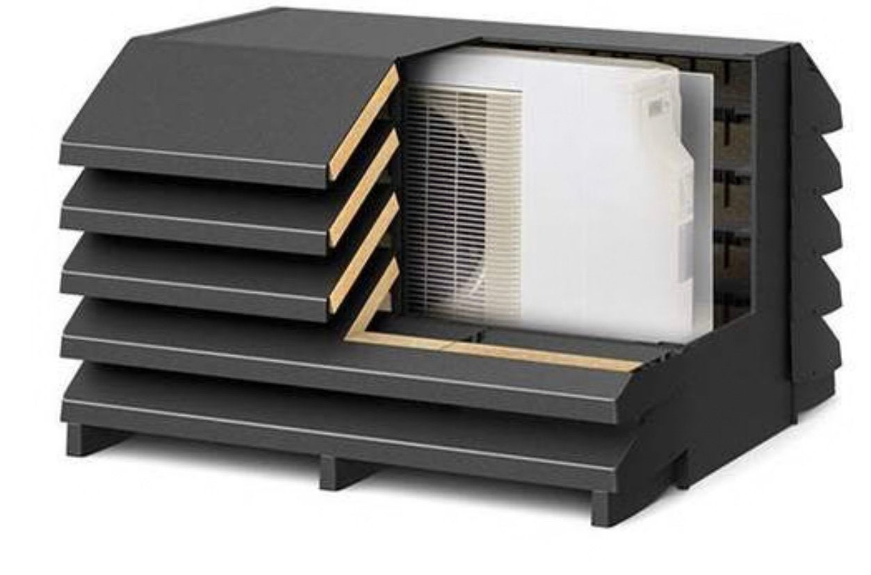 Climeleon wave (5,6 of 7 waves) airco- of wamrtepompcover, Ophalen, Nieuw, 3 snelheden of meer, Wandairco