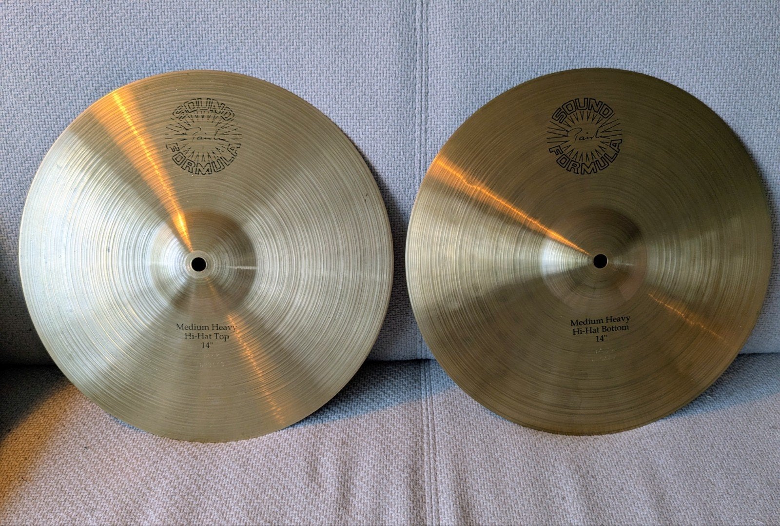 Paiste Sound Formula Medium Heavy Hi-Hat 14", Ophalen of Verzenden, Gebruikt, Overige merken